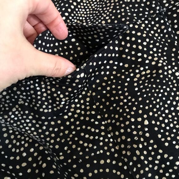 Vintage Geoffrey Beene Sport Jacket zip up black and brown size 10 - Picture 7 of 12